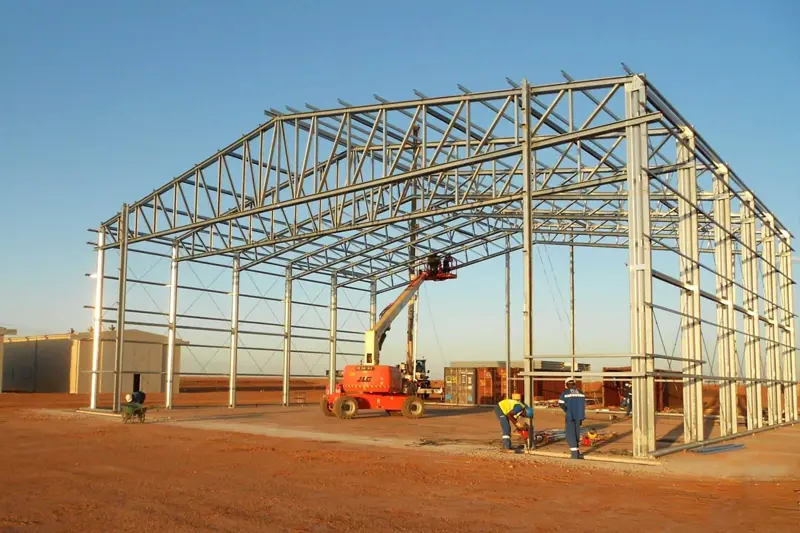 Proseso ng Konstruksyon ng Mga Gusaling Pabrika ng Steel Structure