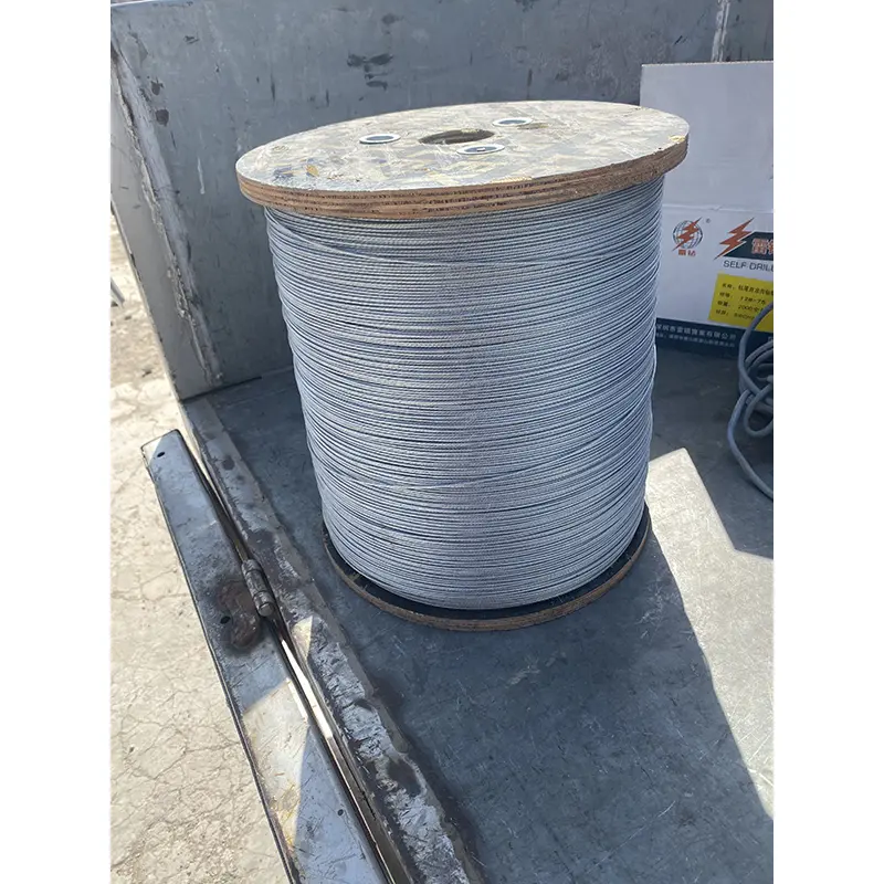 Galvanized Steel Wire Ropes para sa Konstruksyon