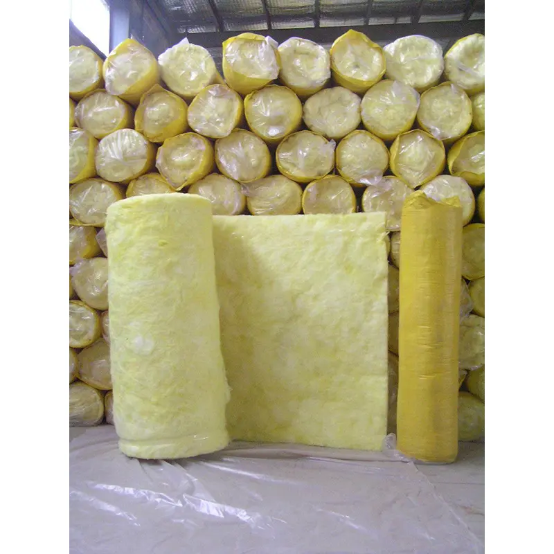Glass Wool Blanket Roll para sa Thermal Insulation